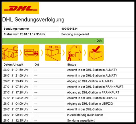 parcels sendungsverfolgung.